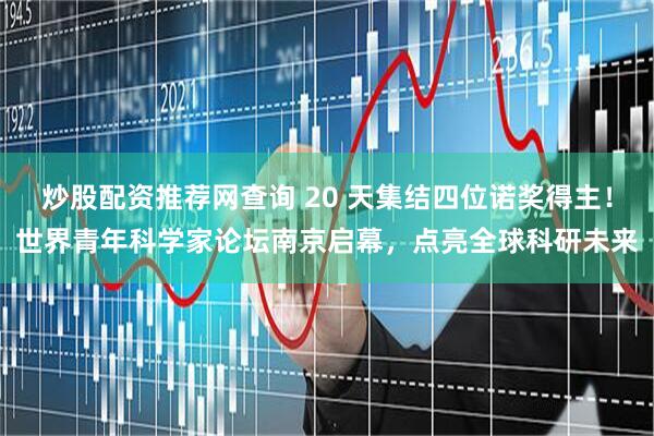 炒股配资推荐网查询 20 天集结四位诺奖得主！世界青年科学家论坛南京启幕，点亮全球科研未来